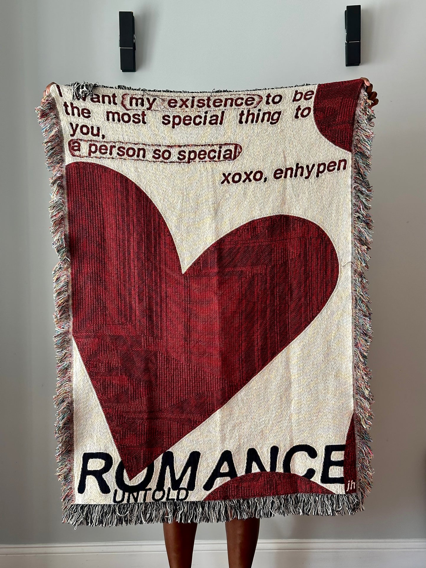 Enha Romance Woven Blanket *PRE-ORDER*