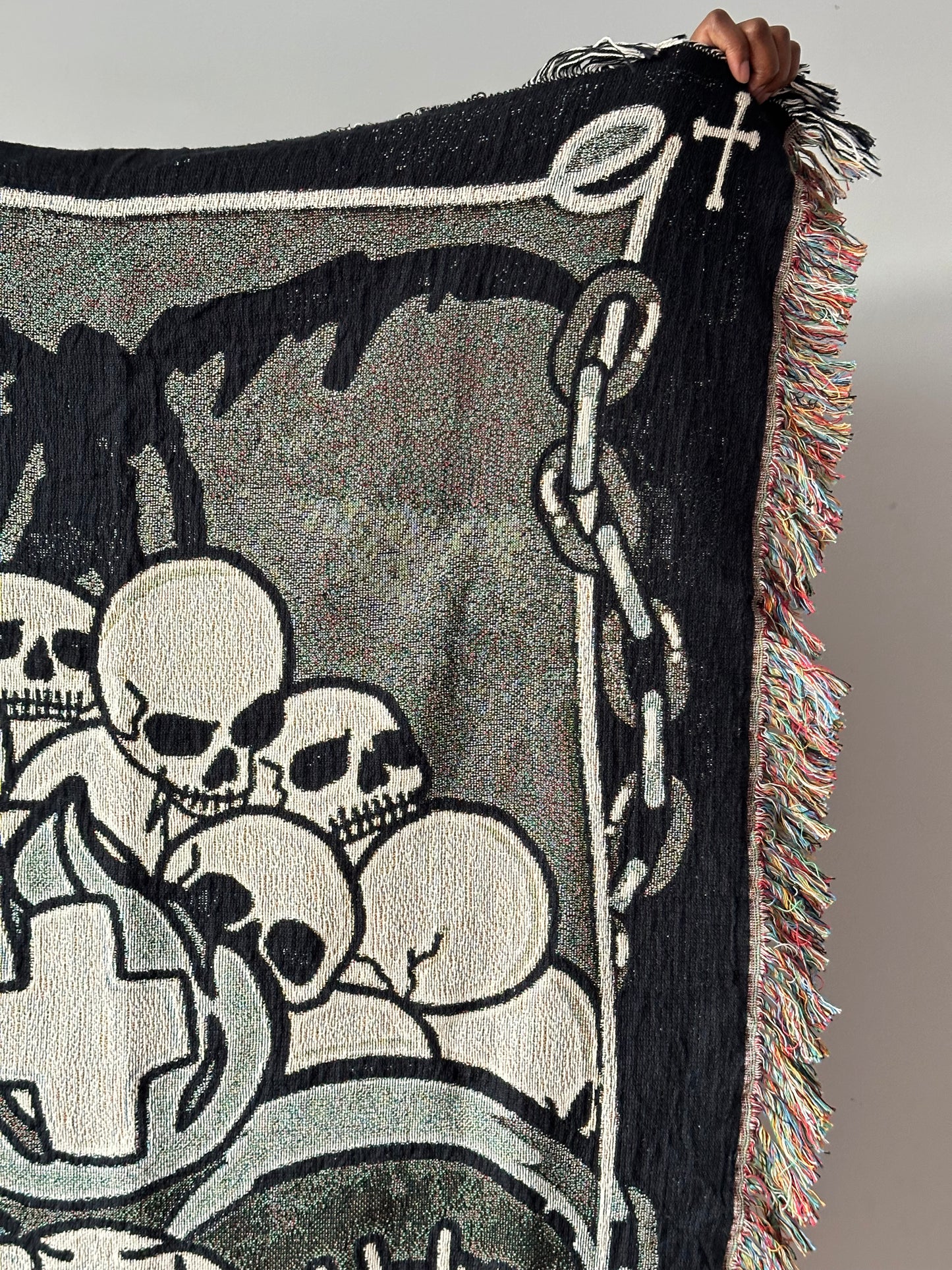 Death Book Woven Blanket *PRE-ORDER*