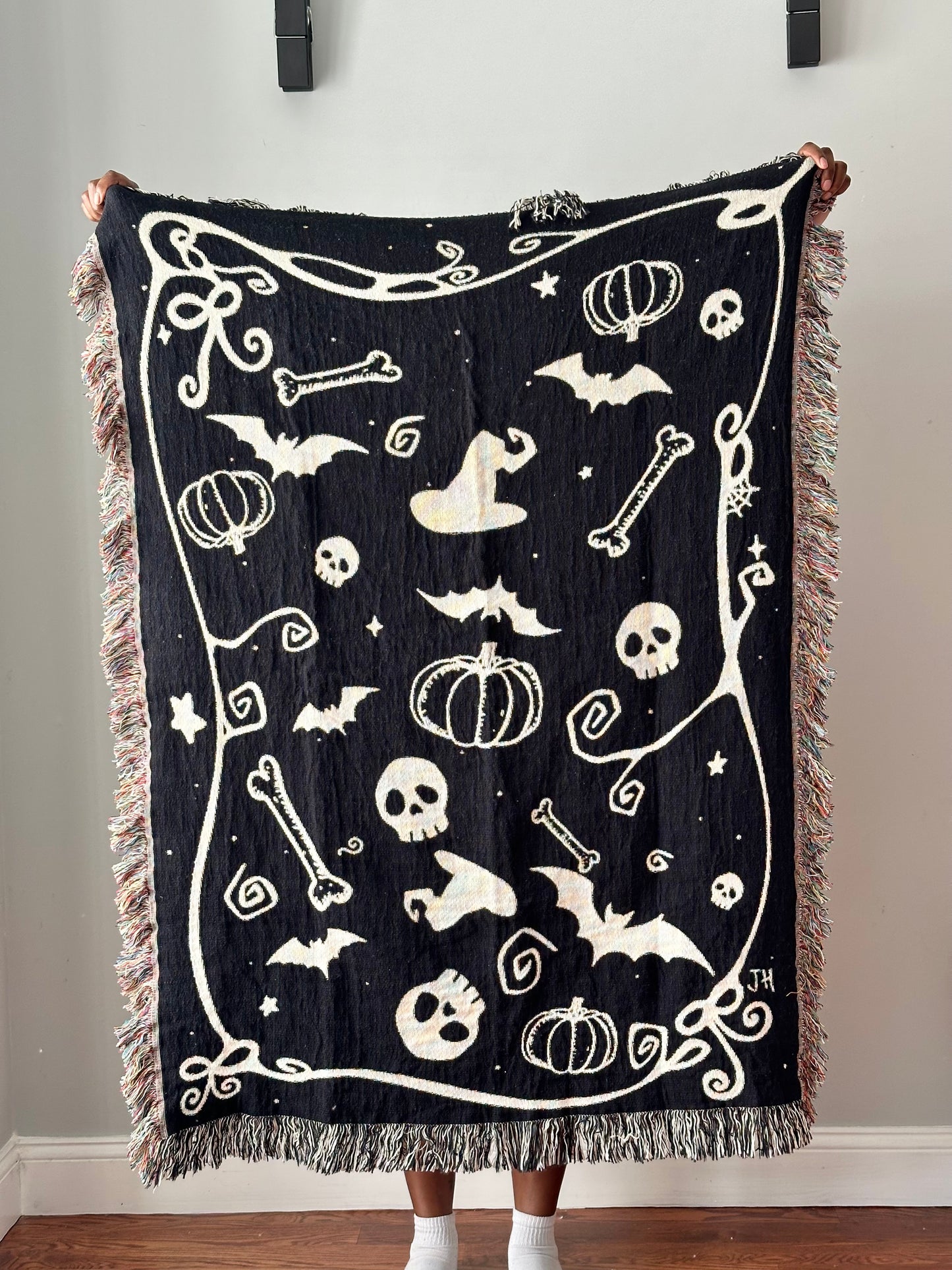 Halloween Woven Blanket *PRE-ORDER*