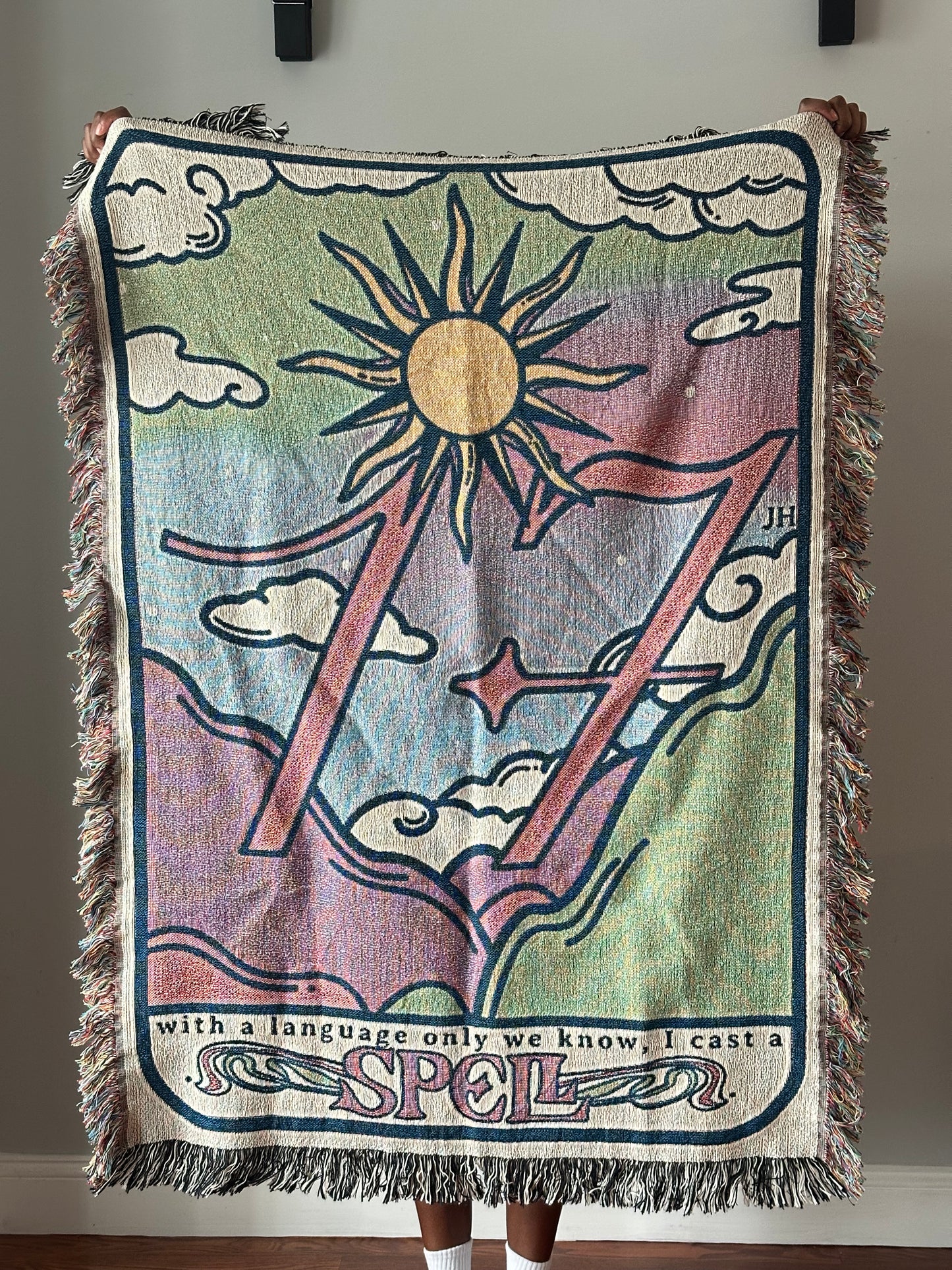 Seventeen Spell Woven Blanket *PRE-ORDER*