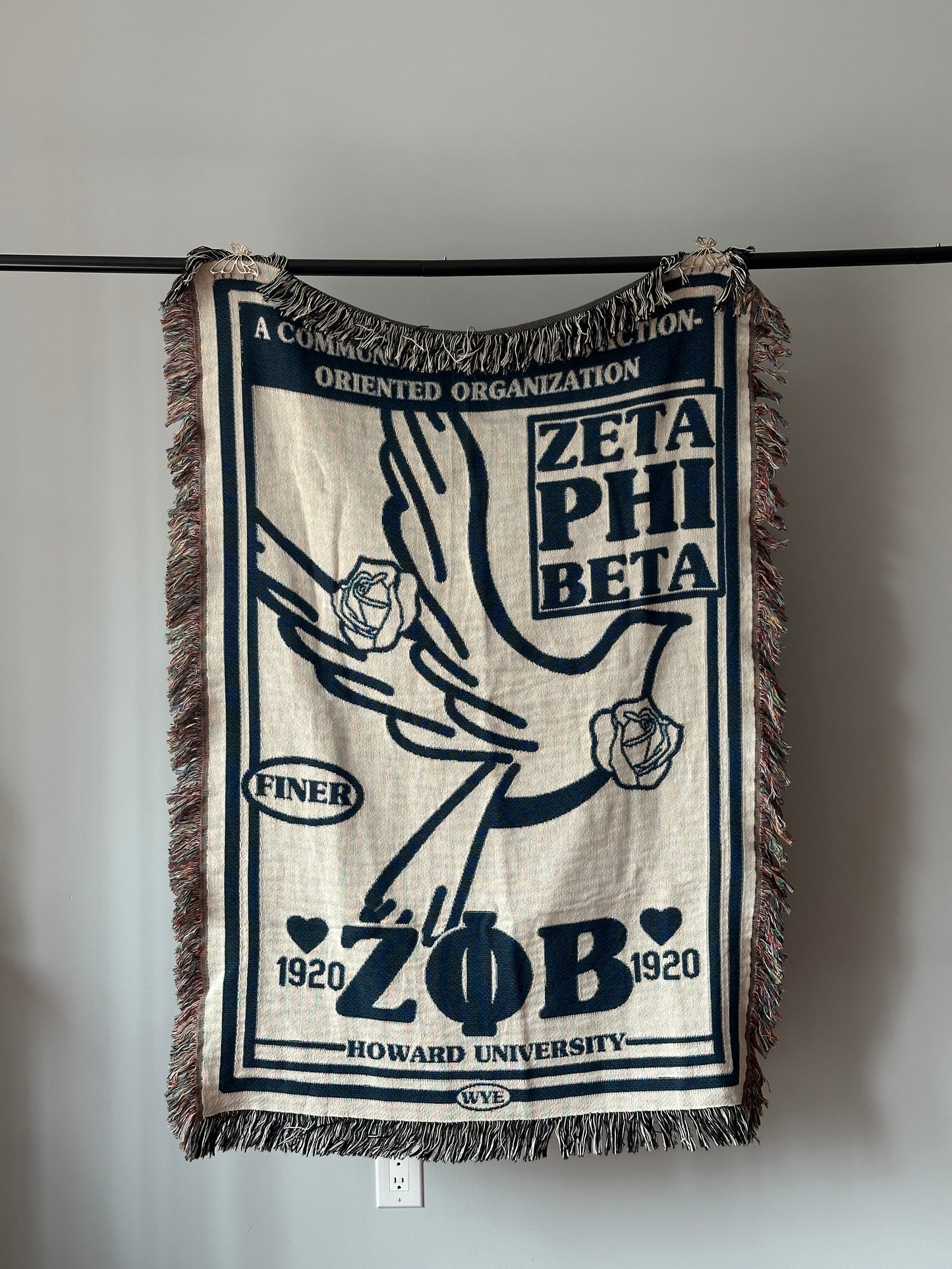 D9 Sorority & Fraternity Woven Blankets *PRE-ORDER*