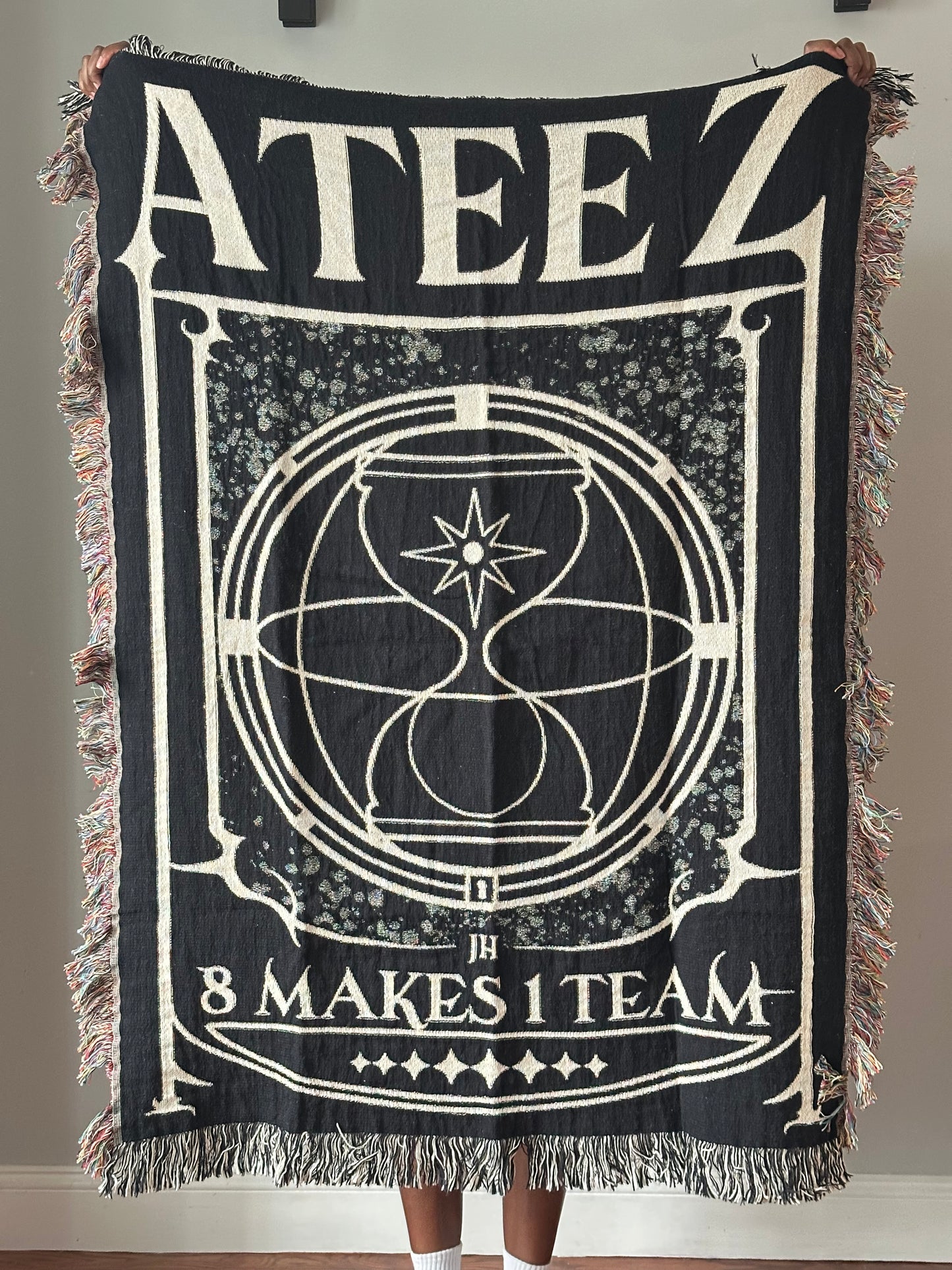 Ateez Hourglass Woven Blanket *PRE-ORDER*