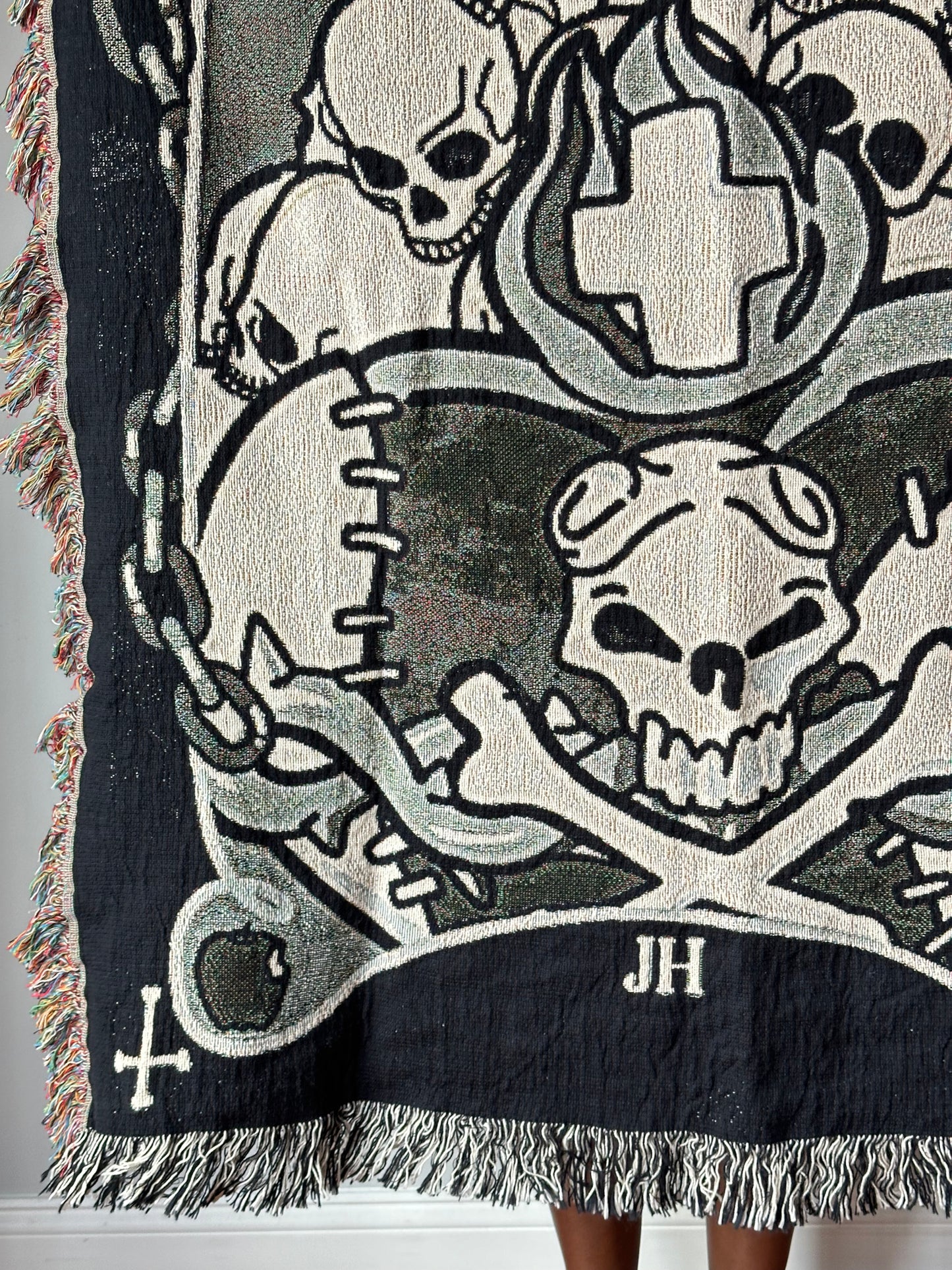 Death Book Woven Blanket *PRE-ORDER*