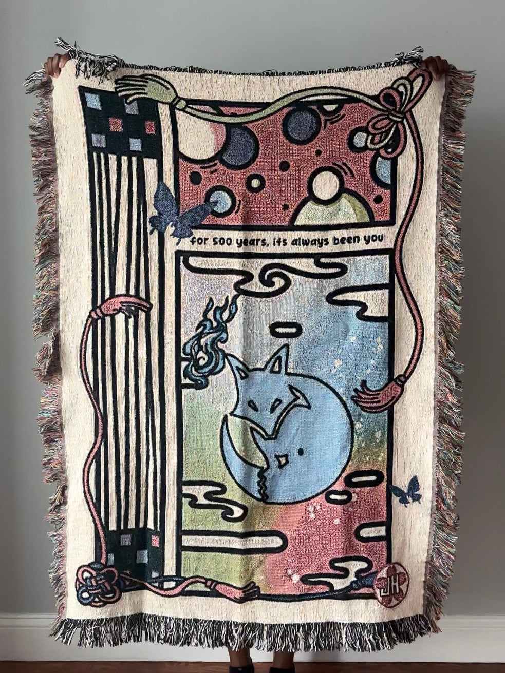 Kamisama Woven Blanket *PRE-ORDER*