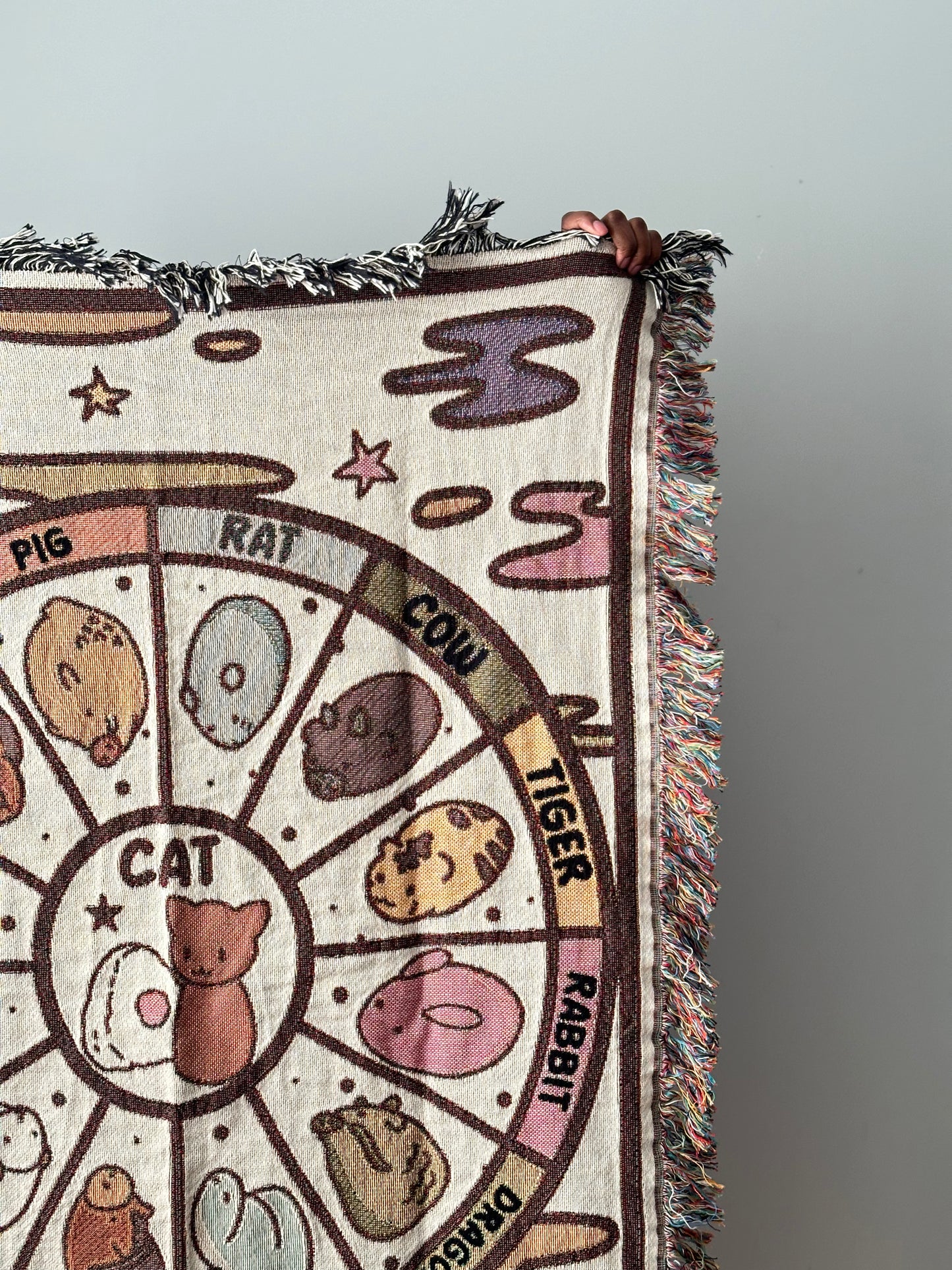 Fruba Chinese Zodiac Woven Blanket *PRE-ORDER*