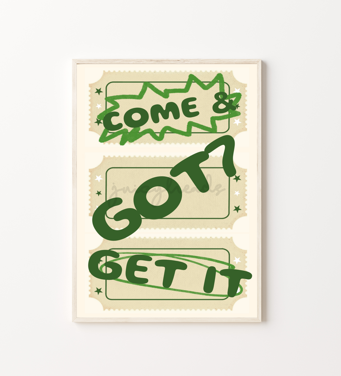Kpop Ticket Posters