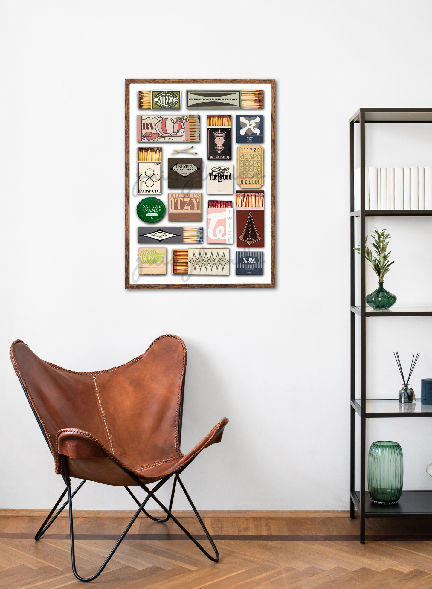 Kpop Matchbook Poster