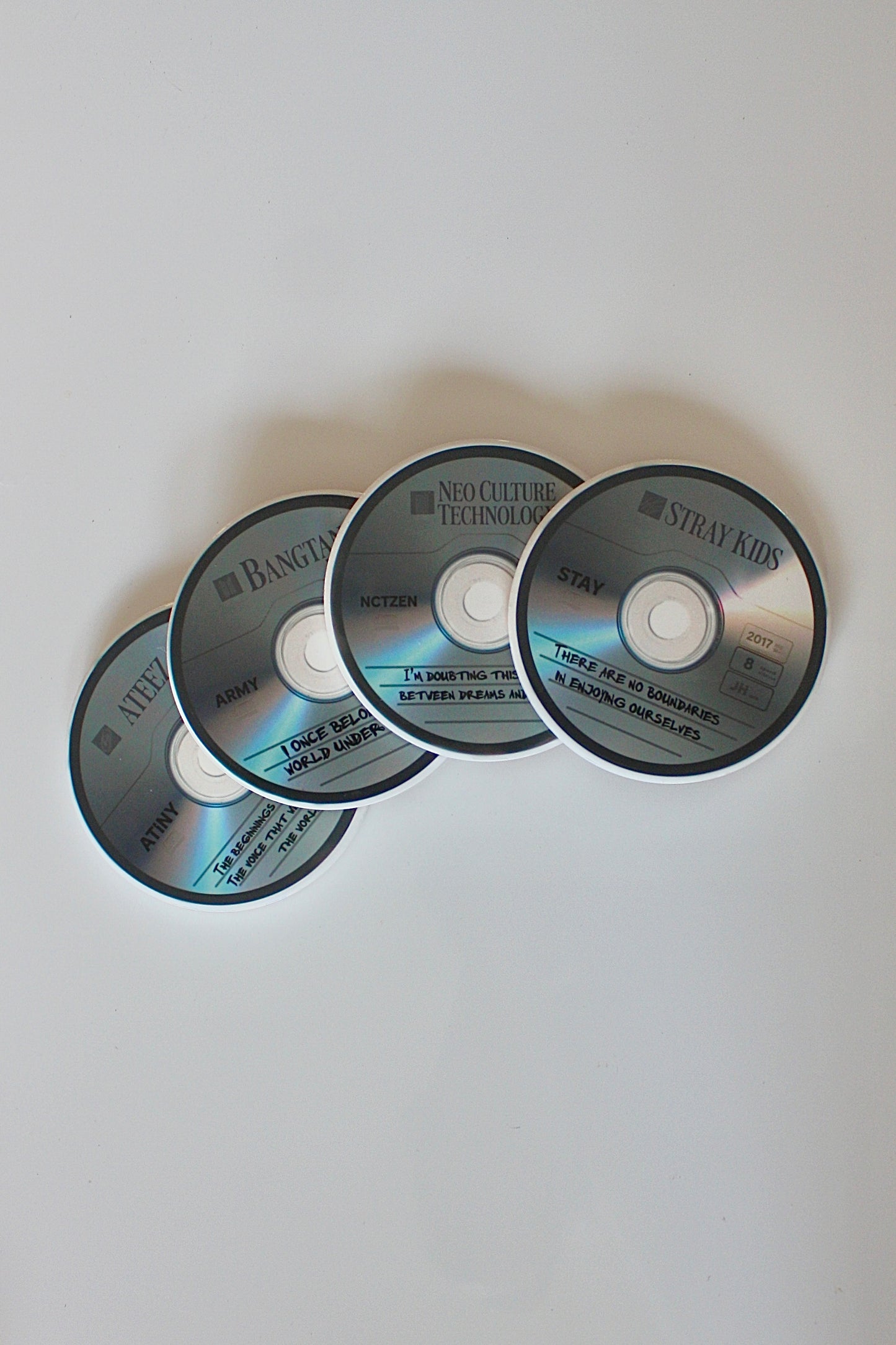 K-pop CD Coasters