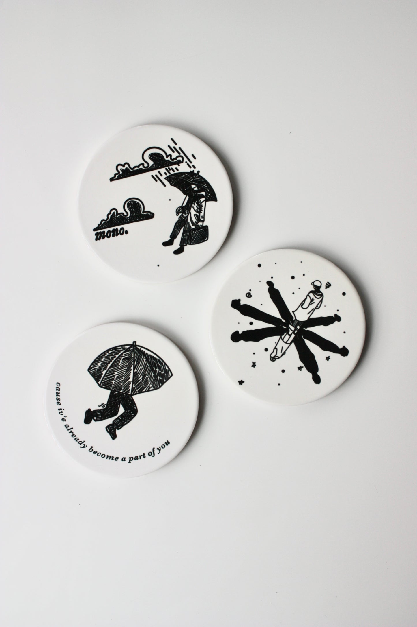 RM Mono Coasters