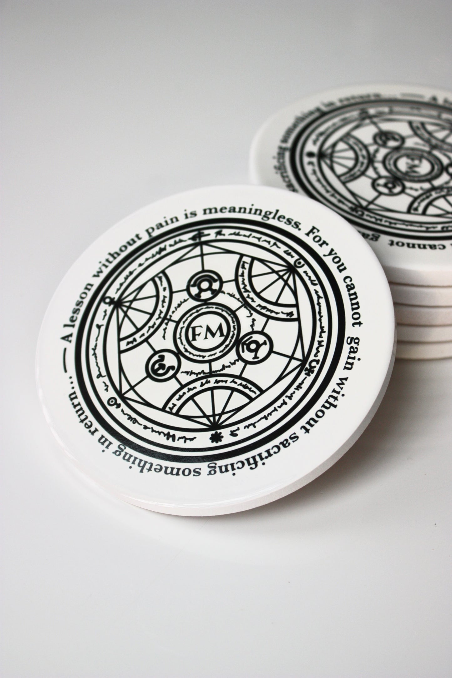 FMA Alchemy Coasters