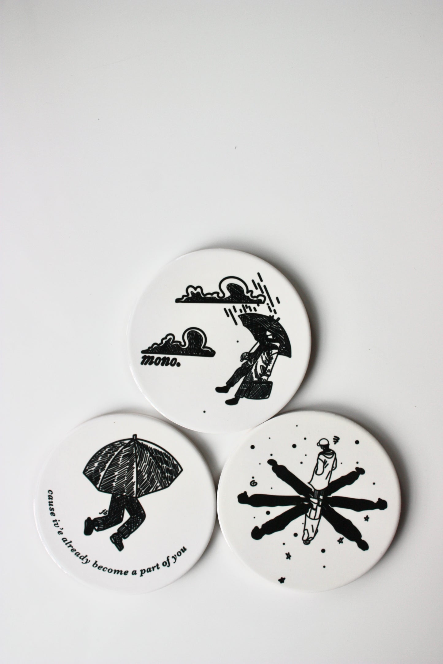 RM Mono Coasters