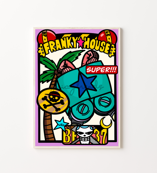 Franky House Poster
