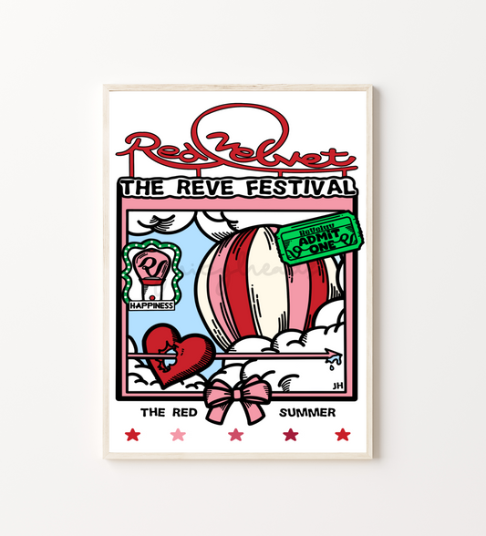 Red Velvet Reve Festival Poster