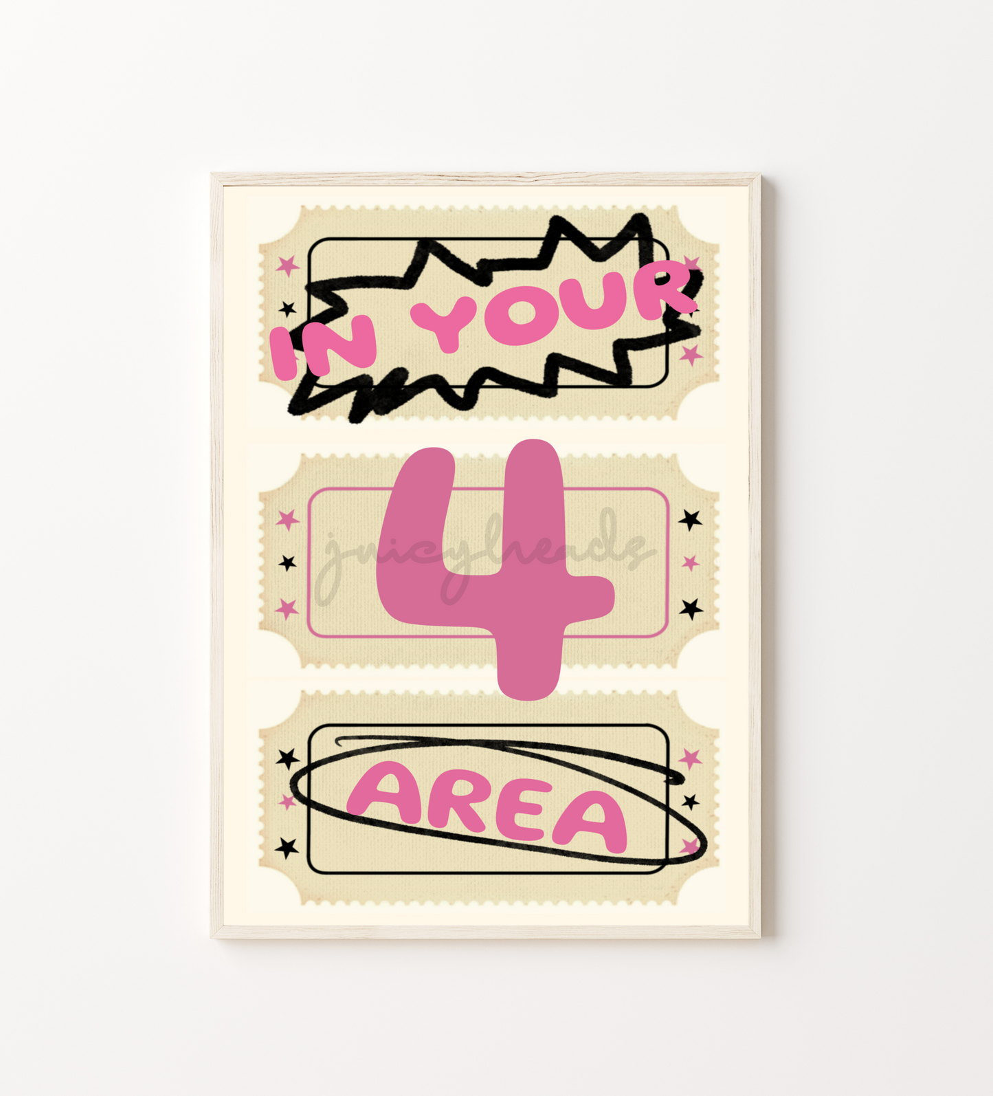 Kpop Ticket Posters