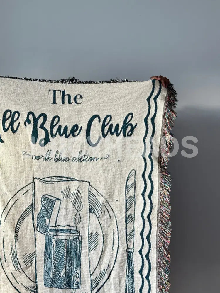 All Blue Woven Blanket *Pre-Order* Blankets