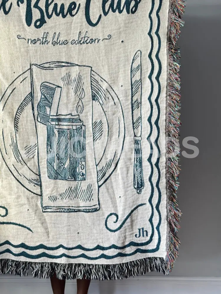 All Blue Woven Blanket *Pre-Order* Blankets