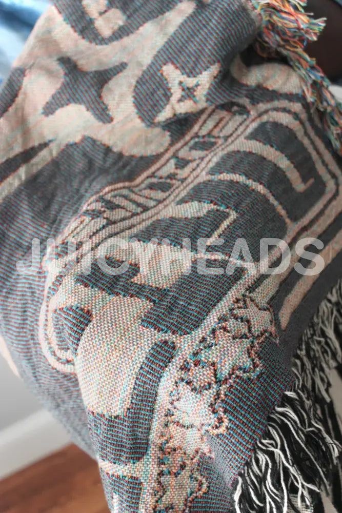 Abstract Faces Woven Blanket *Pre-Order* (Please Read Description Before Buying) Blankets