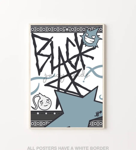 Blackstar Poster Posters Prints & Visual Artwork