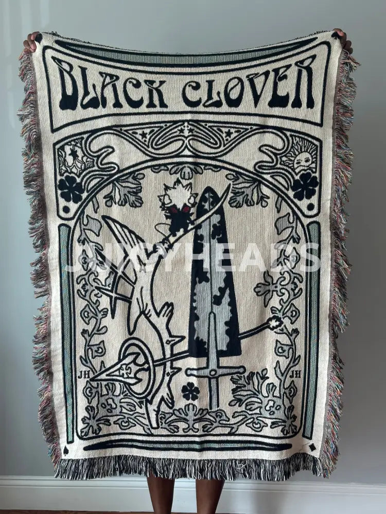 Clover Woven Blanket *Pre-Order* (Please Read Description Before Buying) Blankets