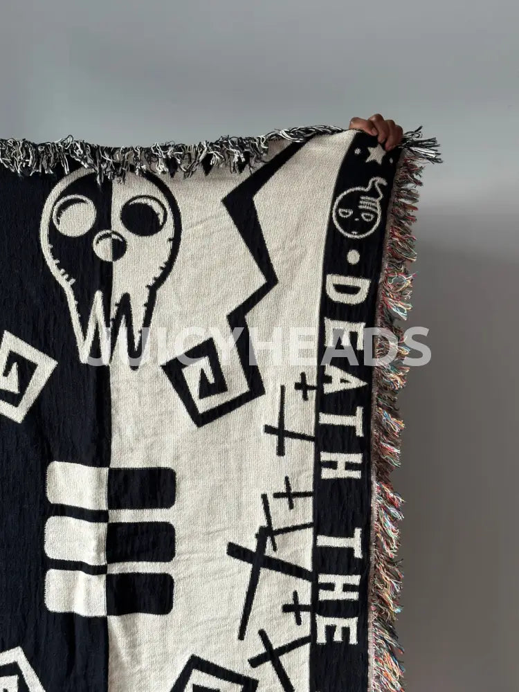 Death Kid Woven Blanket *Pre-Order* (Please Read Description Before Buying) Blankets