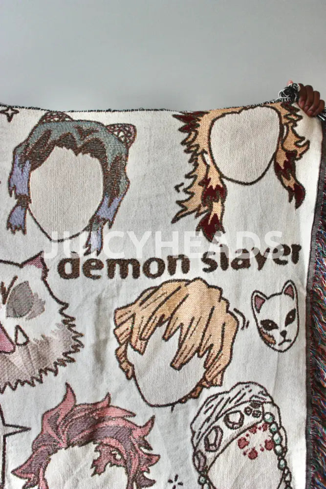 Demon Woven Blanket *Pre-Order* (Please Read Description Before Buying)