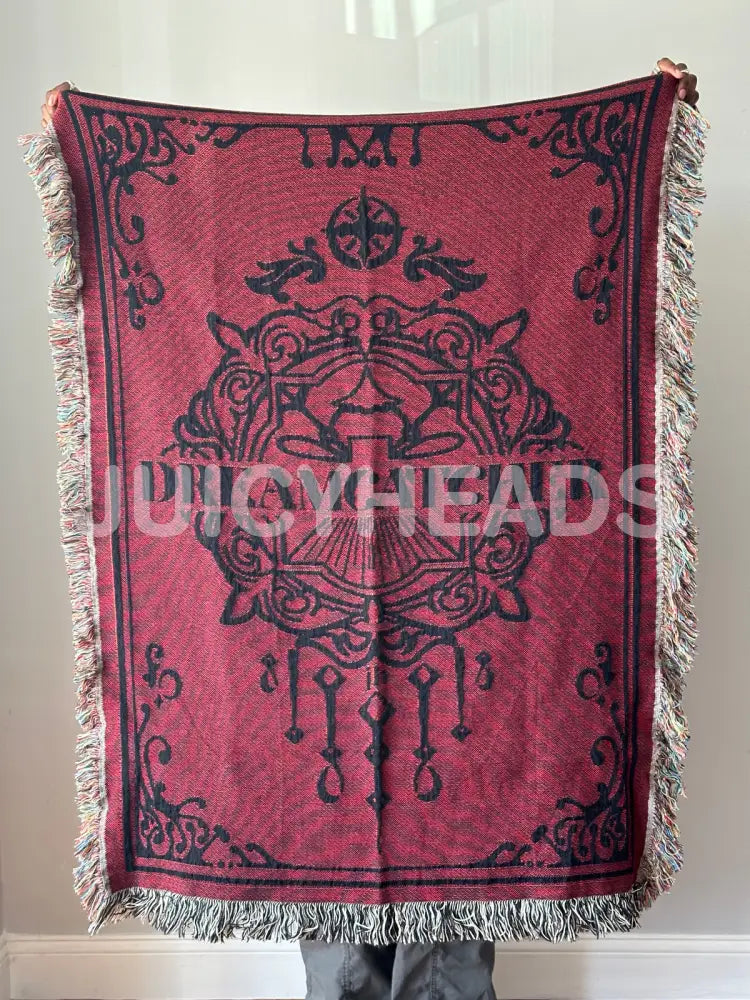 Dreamcatcher Woven Blanket *Pre-Order* Red 37” X 52’ (Size 1) Blankets