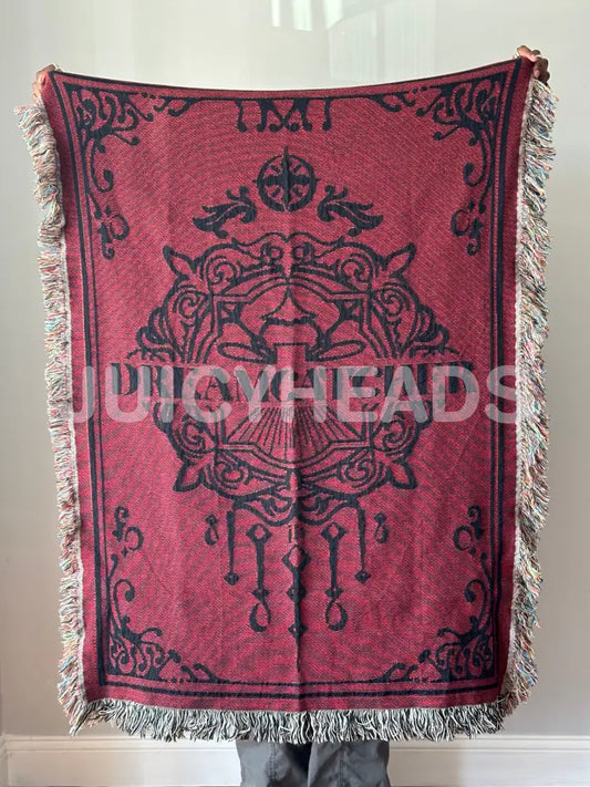 Dreamcatcher Woven Blanket *Pre-Order* Red 37” X 52’ (Size 1) Blankets