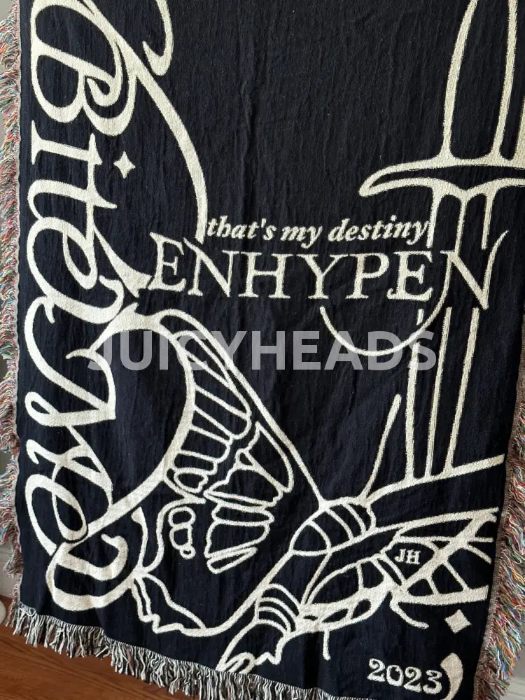 Enhypen Woven Blanket *Pre-Order* (Please Read Description Before Buying) Blankets