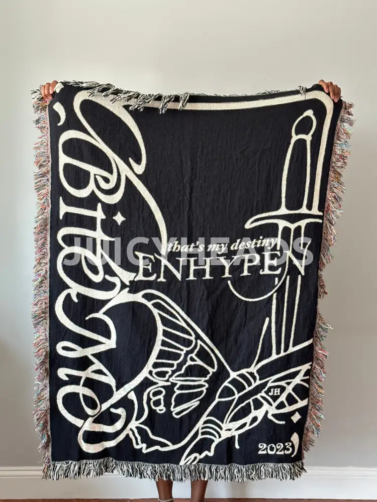 Enhypen Woven Blanket *Pre-Order* (Please Read Description Before Buying) Blankets
