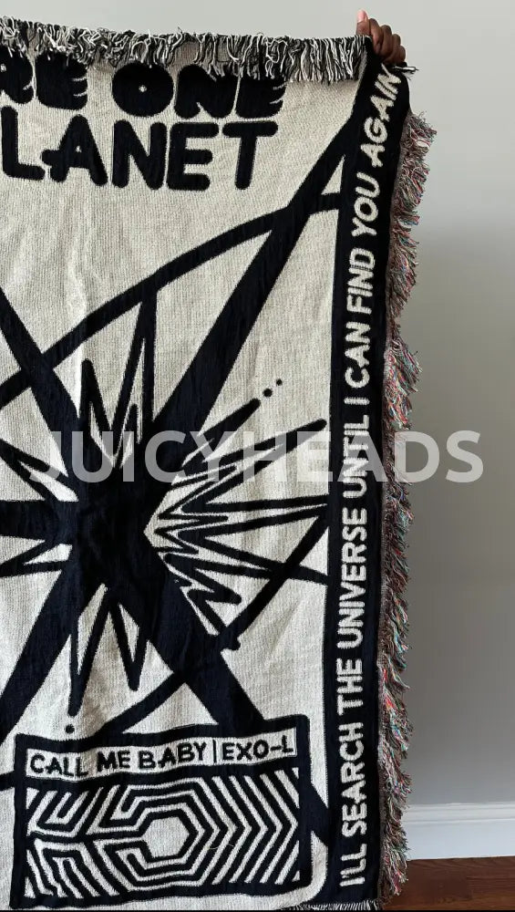 Exo Woven Blanket *Pre-Order* (Please Read Description Before Buying) Blankets