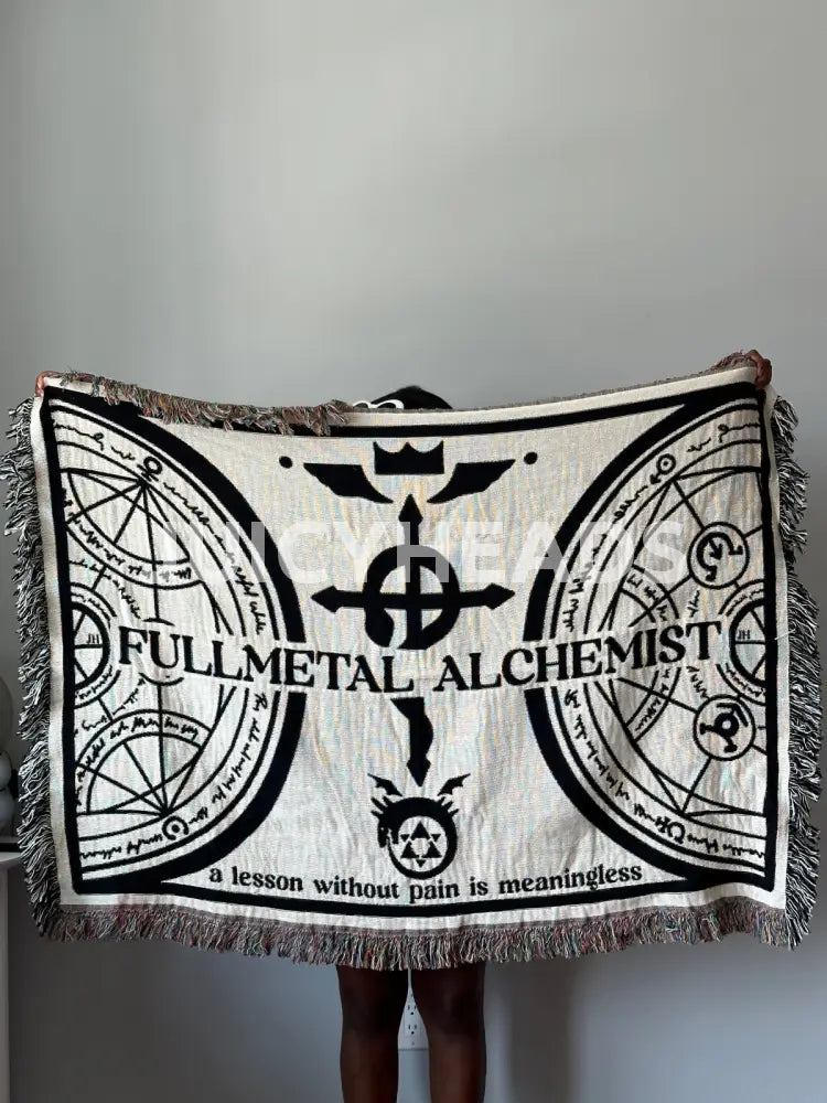 Fma Woven Blanket *Pre-Order* (Please Read Description Before Buying) Blankets