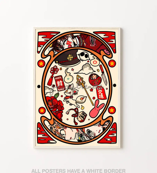 Hanako Poster Posters Prints & Visual Artwork