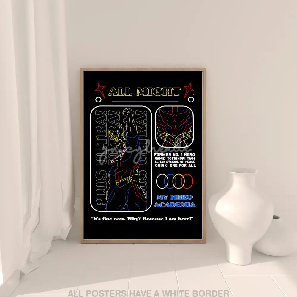 Hero Posters 4X6 / Mighty Prints & Visual Artwork