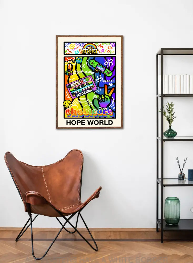 Hope World Poster Posters Prints & Visual Artwork