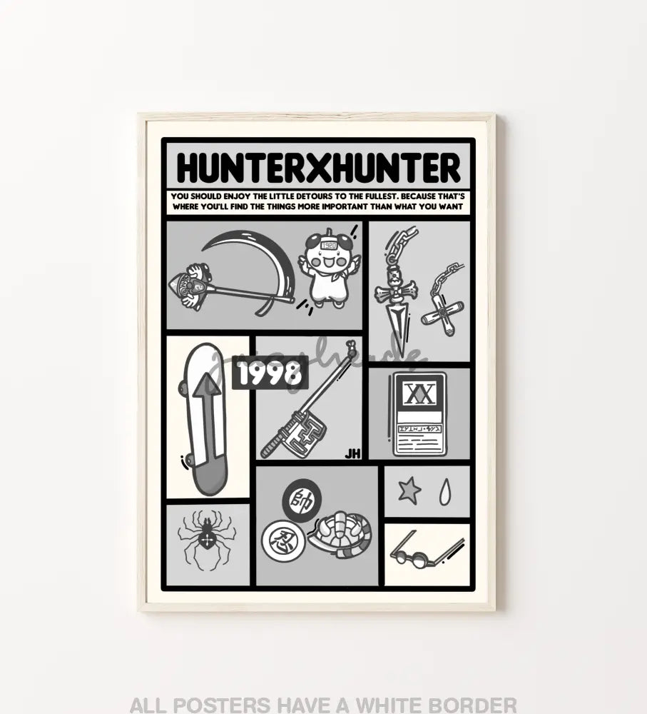Hunter Poster Posters Prints & Visual Artwork