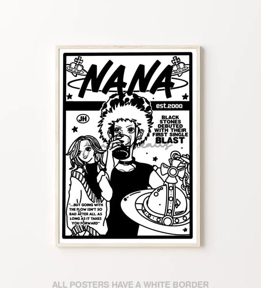 Nana Poster Posters Prints & Visual Artwork