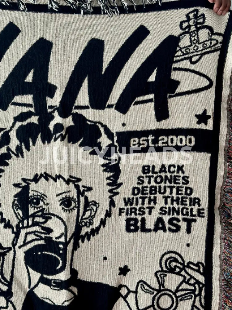 Nana Woven Blanket *Pre-Order* (Please Read Description Before Buying) Blankets