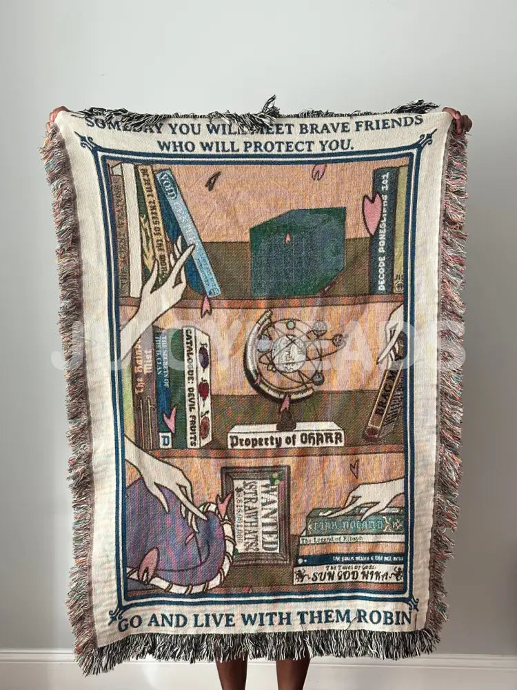Robin Books Woven Blanket *Pre-Order* Blankets