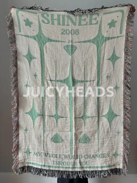 Shinee Woven Blanket *Pre-Order* (Please Read Description Before Buying) Blankets