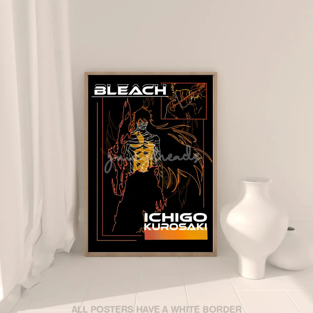 Shinigami Anime Poster Posters Prints & Visual Artwork