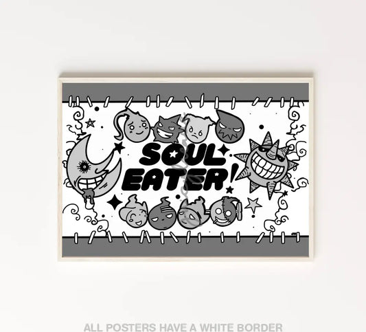 Soul Eater Poster Posters Prints & Visual Artwork
