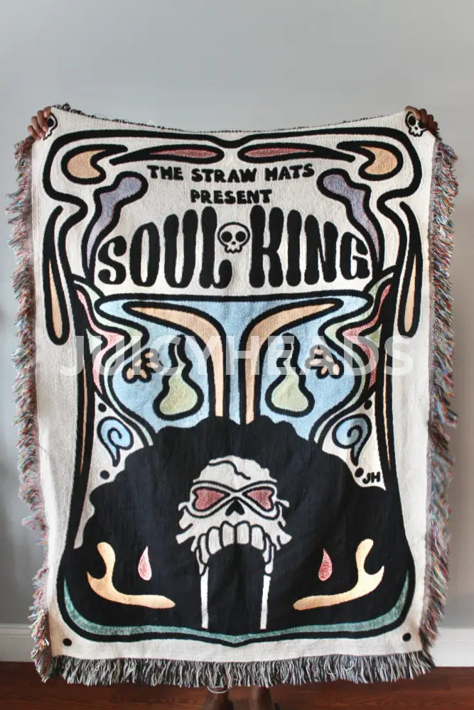Soul King Woven Blanket *Pre-Order* (Please Read Description Before Buying) Blankets