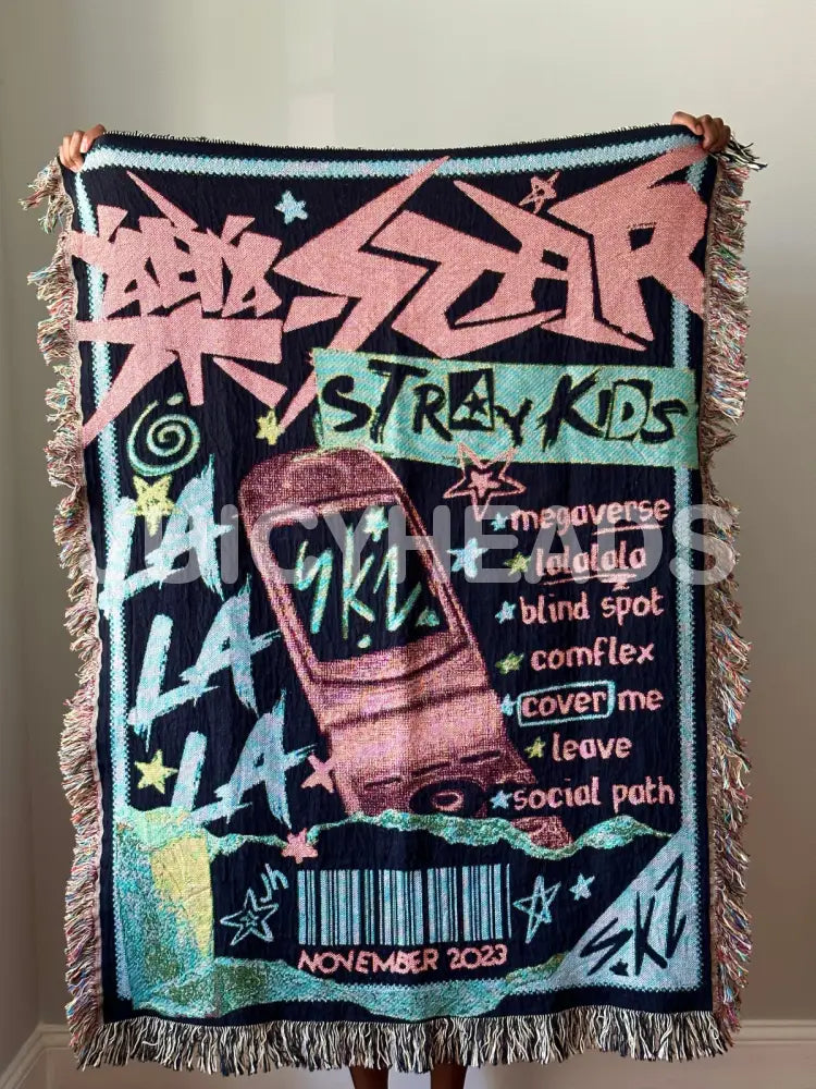 Stray Rock-Star Woven Blanket *Pre-Order* Color 37 X 52 (Size 1) Blankets