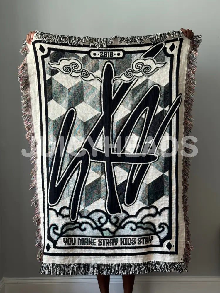 Stray Woven Blanket *Pre-Order* Bw 37 X 52 (Size 1) Blankets