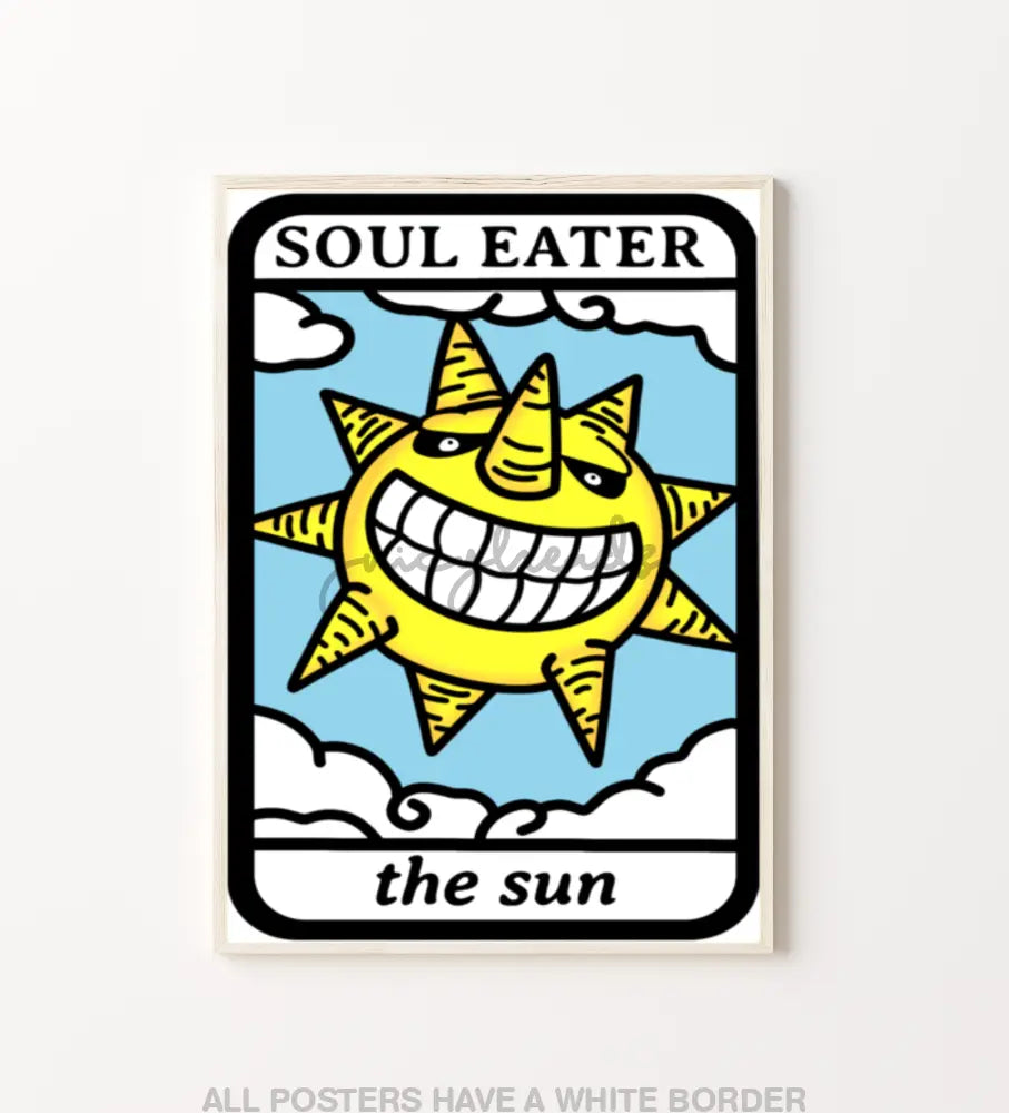 Sun & Moon Posters Prints Visual Artwork