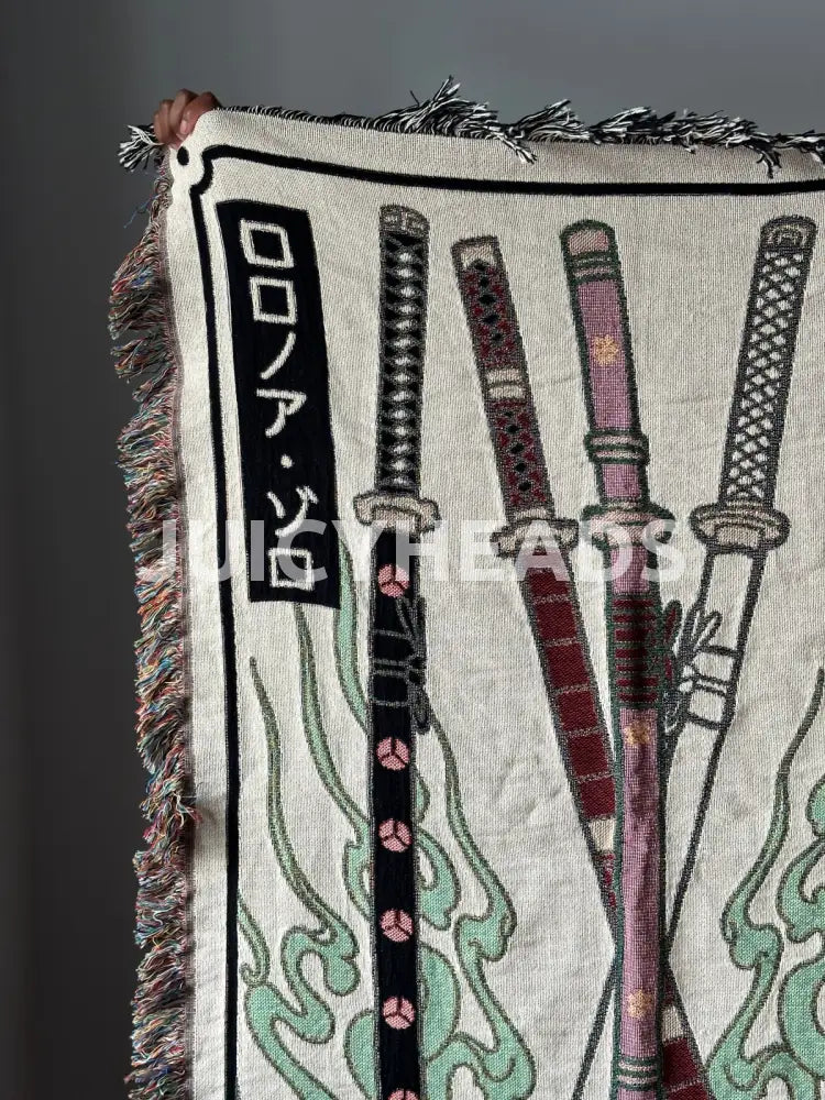 Swords Woven Blanket *Pre-Order* (Please Read Description Before Buying) Blankets