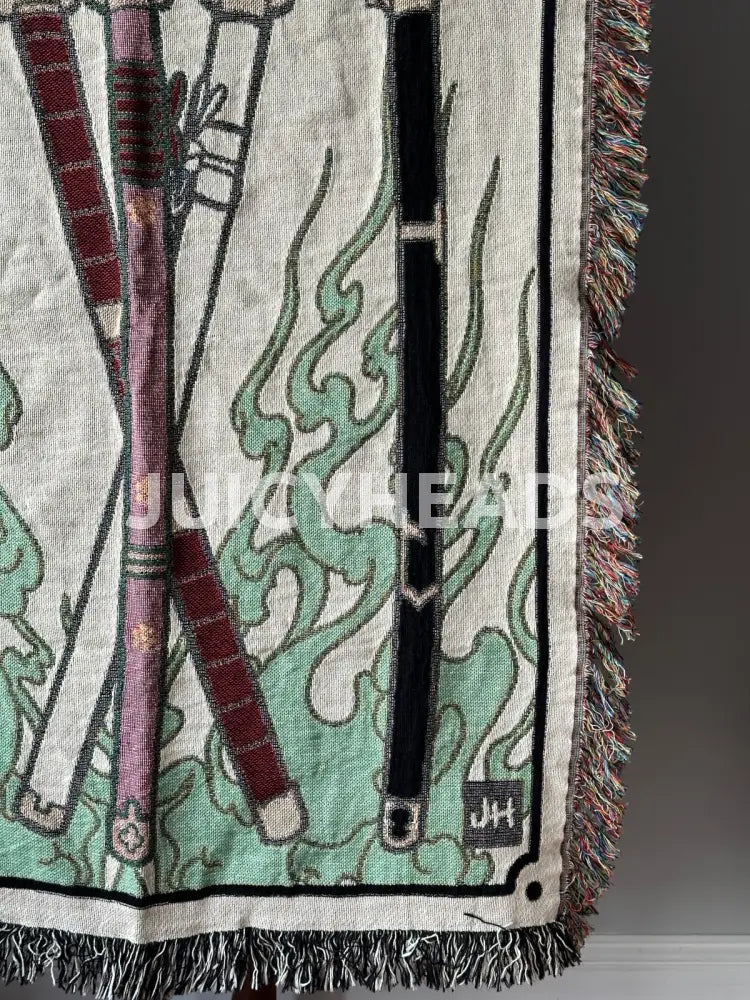 Swords Woven Blanket *Pre-Order* (Please Read Description Before Buying) Blankets