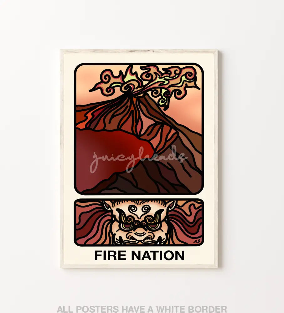 The Elements Posters Fire / 4X6 Prints & Visual Artwork