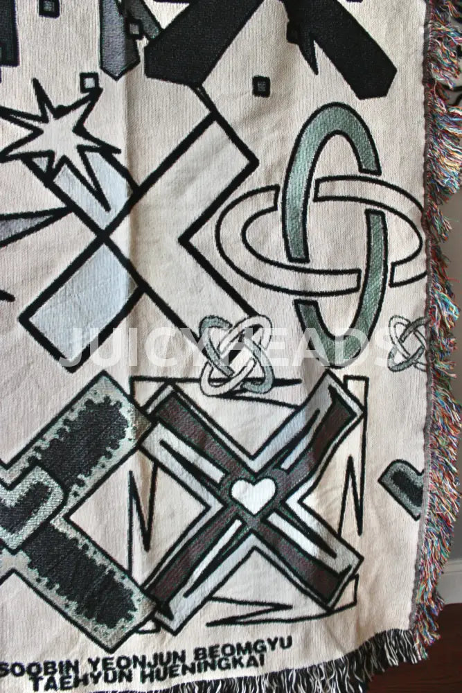 Txt Woven Blanket *Pre-Order* (Please Read Description Before Buying)