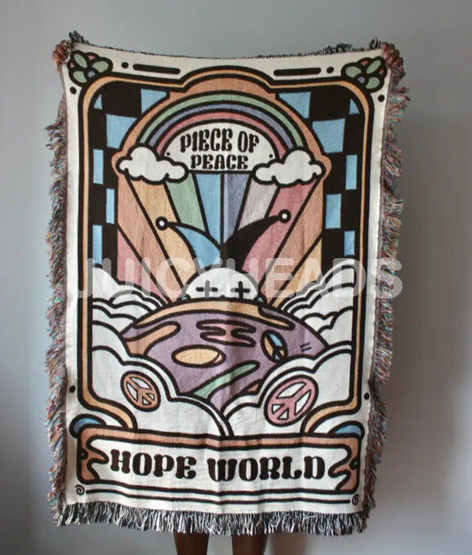 Woven Hope World Blanket *Pre-Order* (Please Read Description Before Buying)